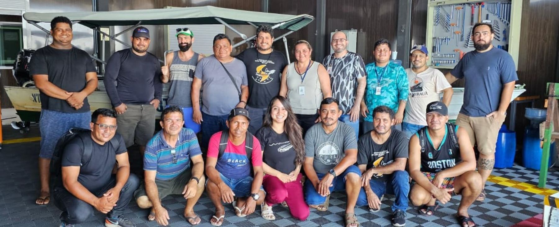 Instituto Mamirauá realiza curso básico para manutenção de motor de popa