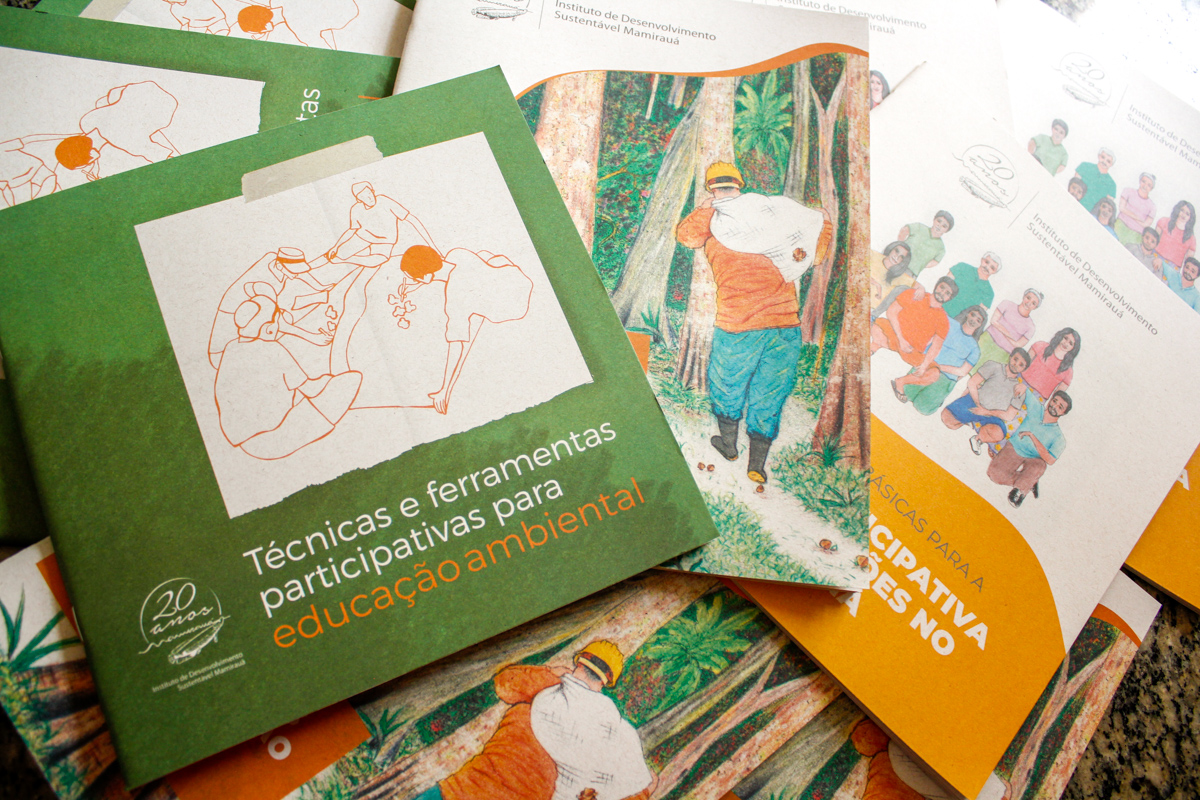 Instituto Mamirauá publica cartilhas sobre educação ambiental e manejo sustentável de recursos naturais